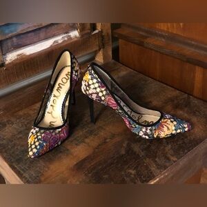Sam Edelman, Hazel, Floral lace heels